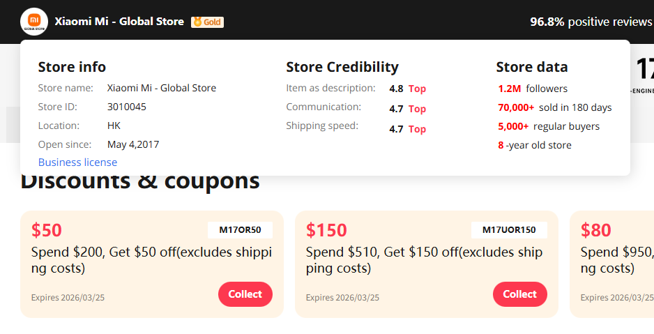 Xiaomi Mi - Global Store